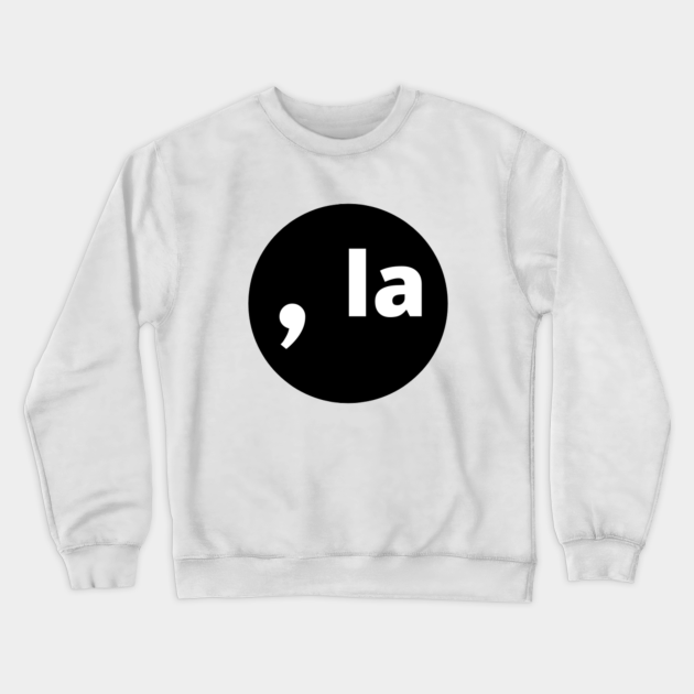 comma sweatshirt